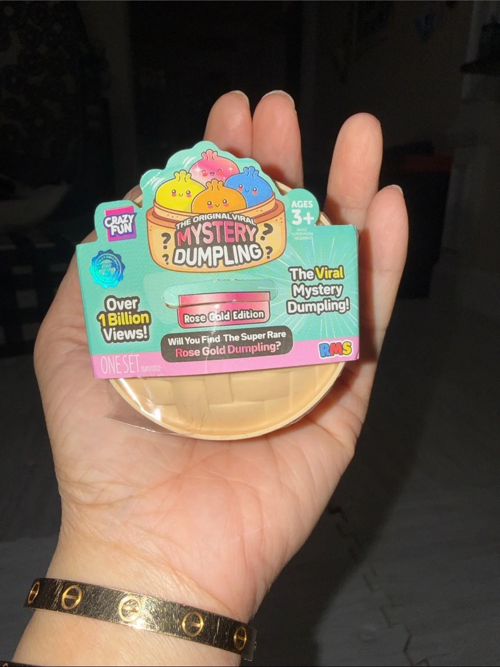 FREE MINI 🥟 !!!Squeezee Sweetz Jumbo Squishy Cupcake Pink, Green, Blue set of 3